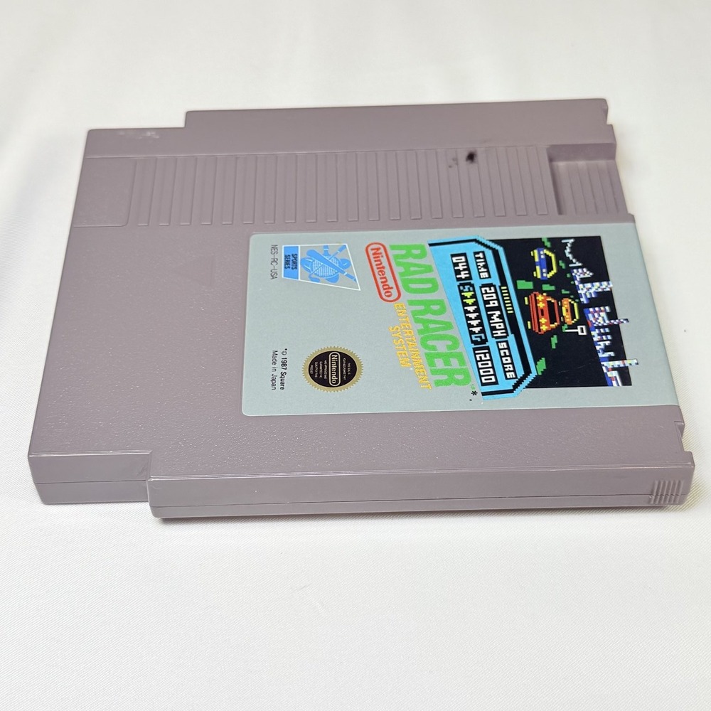 Rad Racer NES Nintendo Entertainment System Video Game Classic Racing‎ - Picture 4 of 5